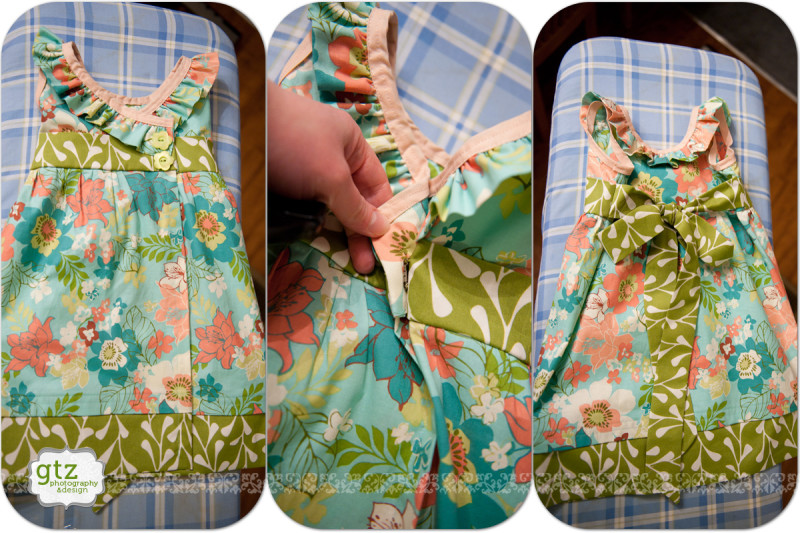 Baby and Toddler Wrap Dress Tutorial