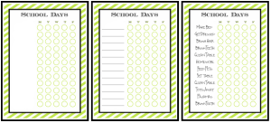 Free Printable Chore Charts