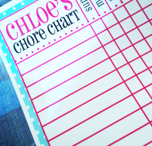 Free Printable Chore Charts for Kids