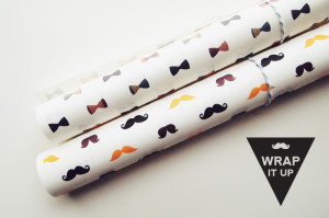 Father's Day Wrapping Paper // free printable