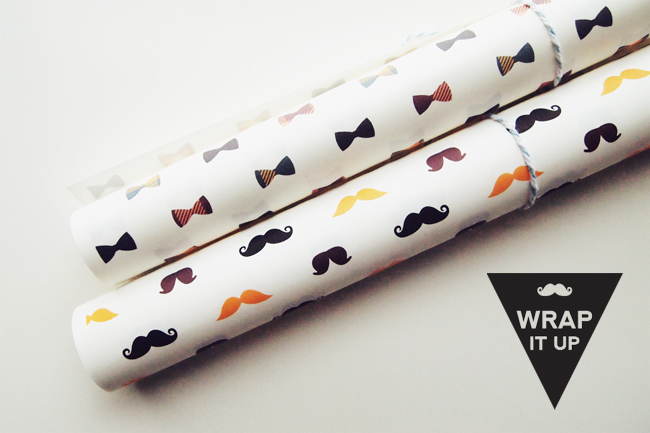 Father's Day Wrapping Paper  //  free printable