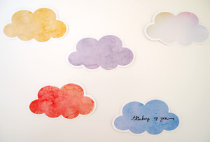 printable watercolor cloud tags