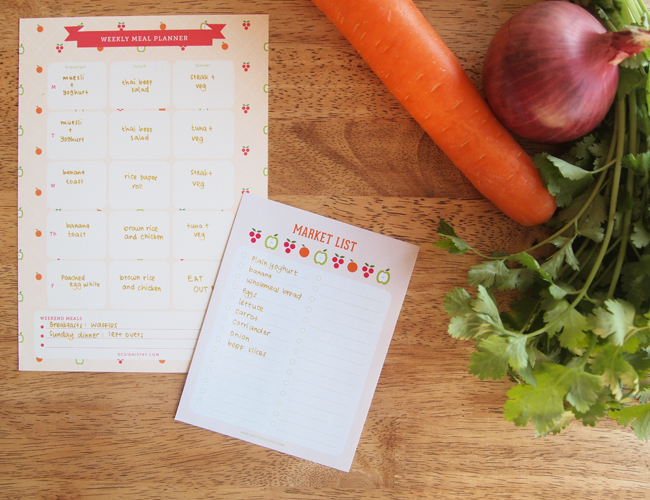 Free Simple Meal Planner