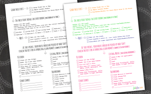 The Fastest Way to a Clean House // Free Printable Checklist // fabnfree.com