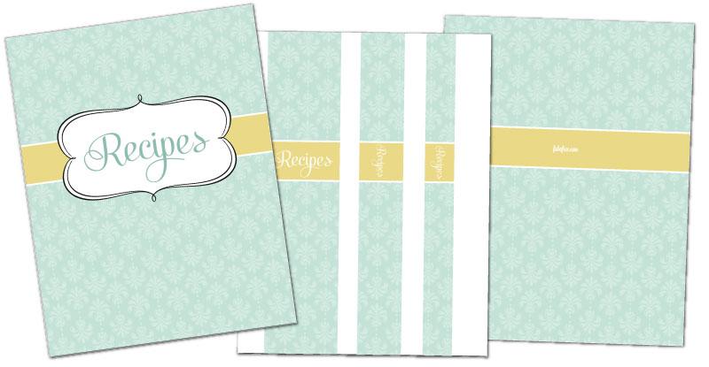 Free Recipe Binder Printables  //  fabnfree.com