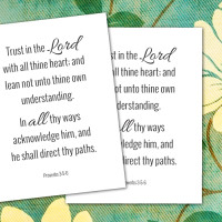 Ponderize -- Proverbs 3:5-6 // Proverbs 3:5-6 // free printable // fabnfree.com