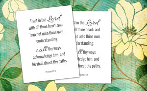 Ponderize -- Proverbs 3:5-6 // Proverbs 3:5-6 // free printable // fabnfree.com