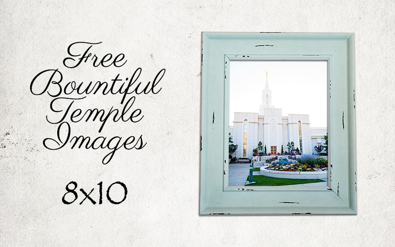 Free LDS Temple Image of the Bountiful, Utah Temple