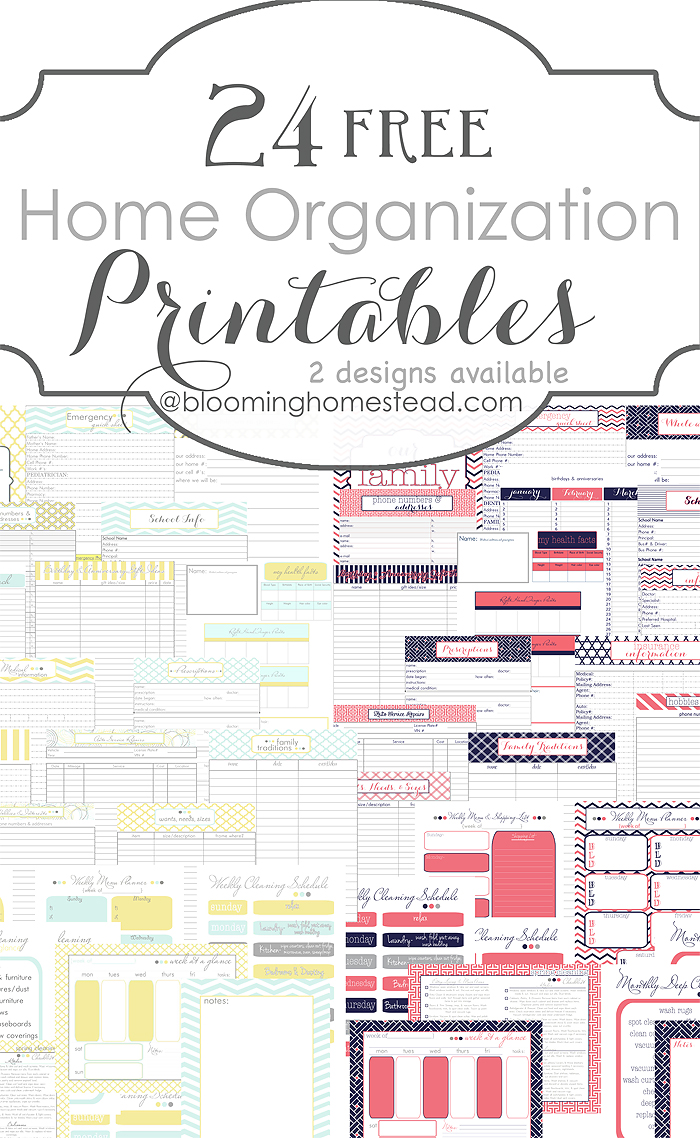 free-organizing-printables-for-the-home-pinterest