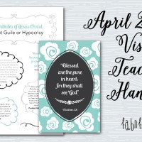 Free Printable Visiting Teaching Message April 2015