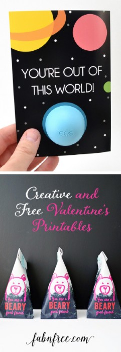 10 Free Super Fun and Unique Valentine Printables | Fab N' Free