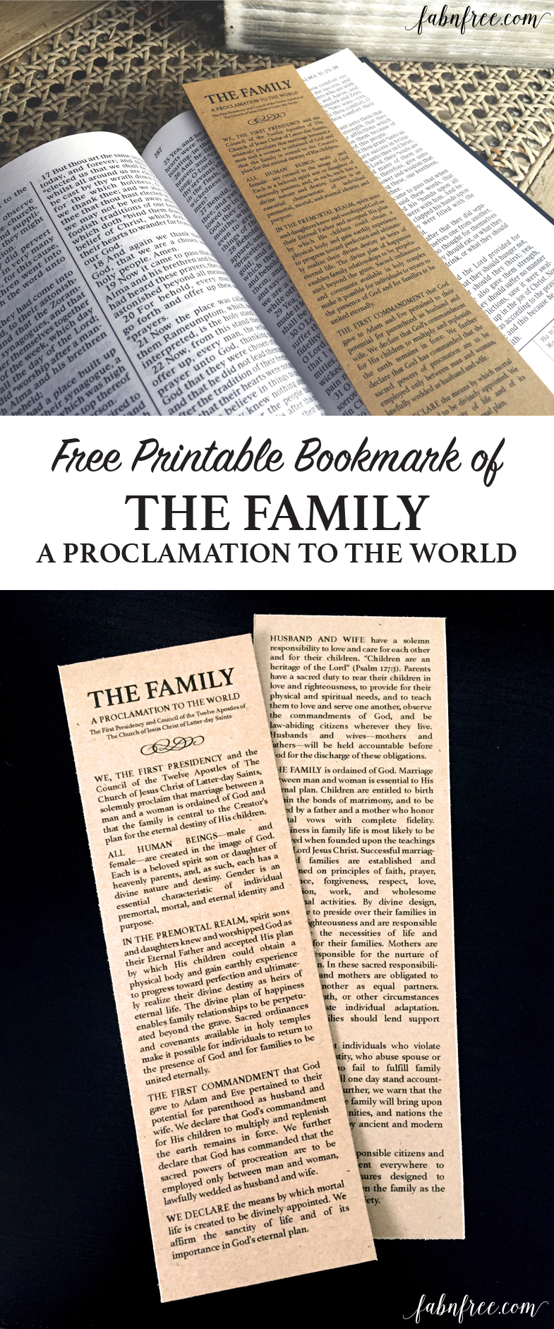 free-printable-bookmark-of-the-family-a-proclamation-to-the-world