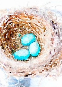 I love this FREE PRINTABLE watercolor Nest. It is so lovely and would be perfect for Easter or Spring to go on my Mantle or my Gallery Wall.