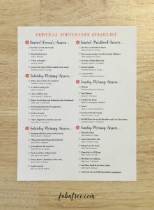 Free Printable General Conference-Checklist for April 2016. So great to keep track of re-reading and re-listening!